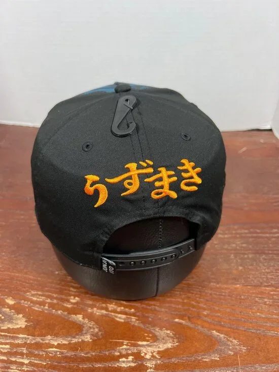 Junji Ito Uzumaki Snapback Hat Black & Multicolor Adjustable Cap X3 - Picture 2 of 4